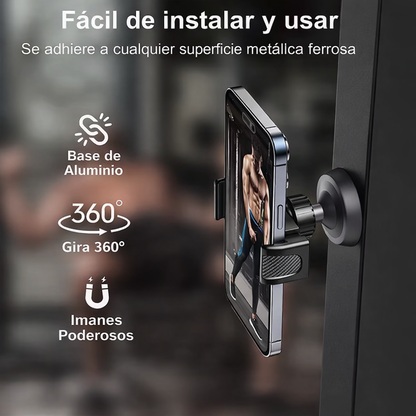 Soporte Magnético para Gimnasio